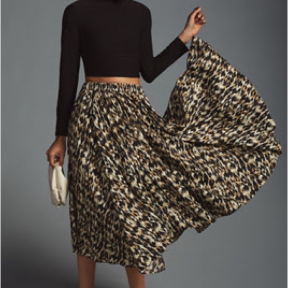 By Anthropologie Sleek A-Line Skirt